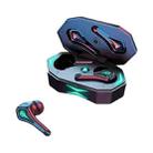TWS-A10 Wireless Bluetooth Earphone with Charging Compartment(Black) - 1