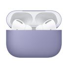 Benks For AirPods Pro Solid Color Silicone Earphone Protective Case (Purple) - 1