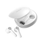 MOMAX Pills Lite3 Small Shell True Wireless Noise Cancelling Bluetooth Earphones(White) - 1