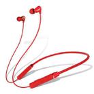 Lenovo HE08 Wireless Neck-mounted Sports Bluetooth 5.0 Earphone (Red) - 1