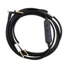 ZS0096 Wired Control Version Headphone Audio Cable for Sol Republic Master Tracks HD V8 V10 V12 X3 (Black) - 1