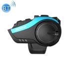 Hysnox HY-02 Bluetooth 5.0 Motorcycle Helmet Headset 2000M 6 Riders Intercom Headset (Blue) - 1