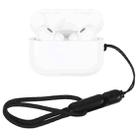 For Apple AirPods Pro 2 Wireless Bluetooth Earphone Anti-Lost Rope Phone Case Lanyard(Black) - 1