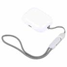 For Apple AirPods Pro 2 Wireless Bluetooth Earphone Anti-Lost Rope Phone Case Lanyard(Grey) - 4
