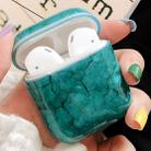 Seaweed Pattern Shockproof TPU Protective Case for Apple AirPods 1/2(Green) - 1