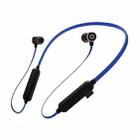 MG-G16 Bluetooth 4.2 Sport Wireless Bluetooth Earphone, Support Card(Black Blue) - 1