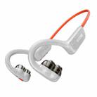 WEKOME VC01 Air Conduction Sports Bluetooth Earphone (Gray-orange) - 1