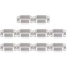 10 PCS Charging Port Connector for iPad Air 2(White) - 1