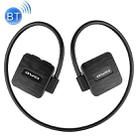 awei A848BL Neck-mounted Wireless Bluetooth Sports Stereo Earphone(Black) - 1