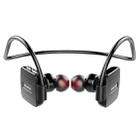 awei A848BL Neck-mounted Wireless Bluetooth Sports Stereo Earphone(Black) - 2