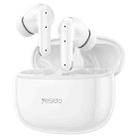 Yesido TWS28 ANC+ENC Dual Noise Reduction Smart TWS Wireless Bluetooth Earphone (White) - 1