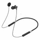 Original Lenovo HE05 Neck-Mounted Magnetic In-Ear Bluetooth Headset(Black) - 1