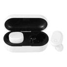 DT-6 IPX Waterproof Bluetooth 5.0 Wireless Bluetooth Earphone with 400mAh Magnetic Charging Box, Support Call(White) - 1