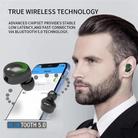 K1 IPX6 Waterproof Bluetooth 5.0 Wireless Bluetooth Earphone with Charging Box & LED Digital Display, Support Voice Assistant & Call (White) - 4