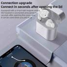 Langsdom TN24 Dual-mode Low-latency Mini Invisible Bluetooth Earphone with Metal Charging Box, Support Memory Pairing(Black Grey) - 4