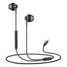 Yesido YH48 8 Pin Metal Line-Control In-Ear Wired Earphone, Length: 1.2m (Black) - 1