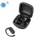 A10 TWS Digital Stereo Business Bluetooth Earphone with Charging Box (Black) - 1