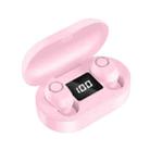 DT-13 Wireless Two Ear Bluetooth Headset Supports Touch & Smart Magnetic Charging(Pink) - 1