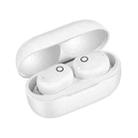 DT-17 Wireless Two Ear Bluetooth Headset Supports Touch & Smart Magnetic Charging & Power On Automatic Pairing (White) - 1