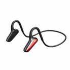 M-D8 IPX5 Waterproof Bone Passage Bluetooth Hanging Ear Wireless Earphone (Red) - 1