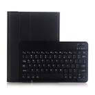 A09 Bluetooth 3.0 Ultra-thin ABS Detachable Bluetooth Keyboard Leather Tablet Case for iPad Air / Pro 10.5 inch (2019), with Holder (Black) - 1