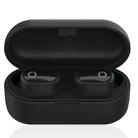 WK V20 TWS Bluetooth 5.0 Wireless Bluetooth Earphone with Charging Box, Support Calls(Black) - 2