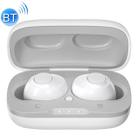 WK V21 TWS Bluetooth 5.0 Wireless Bluetooth Earphone with Power Indicator & Charging Box, Support Calls(White) - 1