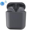 InPods12 TWS Bluetooth 5.0 Metallic Matte Plating Bluetooth Earphone with Charging Case, Supports Call & Touch(Grey) - 1