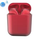InPods12 TWS Bluetooth 5.0 Metallic Matte Plating Bluetooth Earphone with Charging Case, Supports Call & Touch(Red) - 1