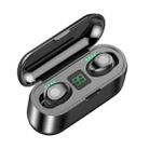 F9 TWS V5.0 Touch Control Binaural Wireless Bluetooth Headset with Charging Case and Digital Display - 1