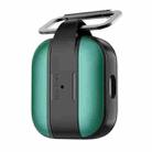 Mutural Rugged Utility Protective Case with Hook For AirPods 3 (Green) - 1