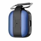 Mutural Rugged Utility Protective Case with Hook For AirPods 3 (Blue) - 1