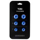 TRN Earphone Silicone Memory Foam Earplug(Blue) - 1