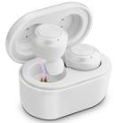 BTH-A6 Wireless Bluetooth 5.0 Earphone with Magnetic Charging Box (White) - 1