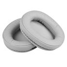 1 Pair Leather Sponge Protective Case for Steelseries Arctis 3 Pro  / Ice 5 / Ice 7 Headphone (Grey) - 1