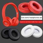 1 Pair Leather Headphone Protective Case for Beats Solo2.0 / Solo3.0, Wireless Version(Black) - 5