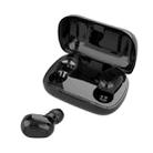 L21 9D Sound Effect Bluetooth 5.0 Wireless Bluetooth Earphone with Charging Box, Support for HD Calls (Black) - 1