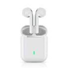 J18 Bluetooth 5.0 TWS Wireless Binaural Bluetooth Earphone with Charging Box(White) - 1