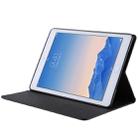 GOOSPERY FANCY DIARY for iPad Air 2 Cross Texture Leather Case with Card Slot & Holder & Wallet(Black) - 4