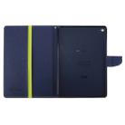 GOOSPERY FANCY DIARY for iPad Air 2 Cross Texture Leather Case with Card Slot & Holder & Wallet(Green) - 7