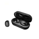 awei T6C Bluetooth 5.0 Stereo TWS Wireless Binaural Bluetooth Earphone, Support Wireless Charging Function(Black) - 1