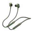 WK V43 Bluetooth 5.0 Double Moving Coil Neck-mounted Bluetooth Earphone (Green) - 1