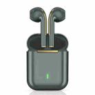 T&G J18 Bluetooth 5.1 TWS Wireless Binaural Bluetooth Earphone with Charging Box (Green) - 1