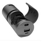 3 in 1 TWS Mini Waterproof Bluetooth 4.2 Wireless Earphone + Audio + Charging Box(Black) - 6