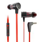 PLEXTONE G25 3.5mm Gaming Headset In-ear Wired Magnetic Stereo With Mic(Red) - 1