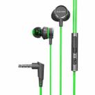 PLEXTONE G15 3.5mm Gaming Headset In-ear Wired Magnetic Stereo With Mic(Green) - 1