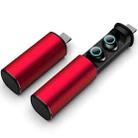 S5 Twins Sports Magnetic Ear-in TWS Bluetooth V5.0 Wireless Earphones(Red) - 1