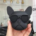 Silicone Cartoon Cute Bulldog Shape Earphones Shockproof Protective Case for Apple AirPods 1 / 2 - 1