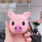 Silicone Cartoon Cute Pig Shape Earphones Shockproof Protective Case for Apple AirPods 1 / 2 - 1