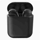 InPods 12 TWS HiFi Wireless Bluetooth 5.0 Earphones with Charging Case, Support Touch & Voice Function(Black) - 2